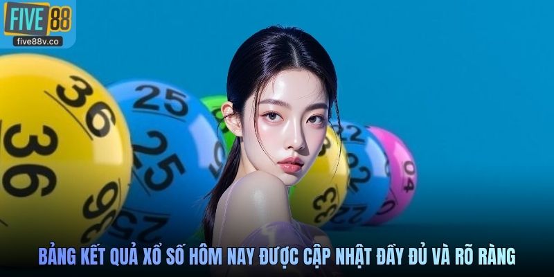 Bảng kết quả xổ số hôm nay được cập nhật đầy đủ và rõ ràng