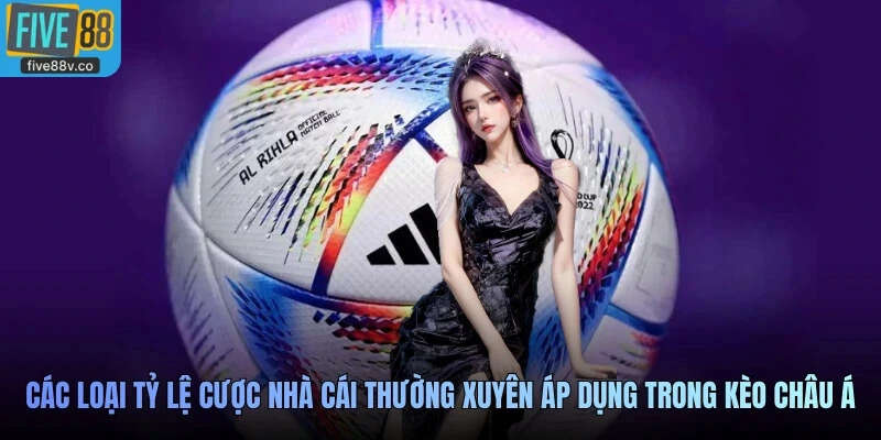 Các loại tỷ lệ cược nhà cái thường xuyên áp dụng trong kèo châu Á