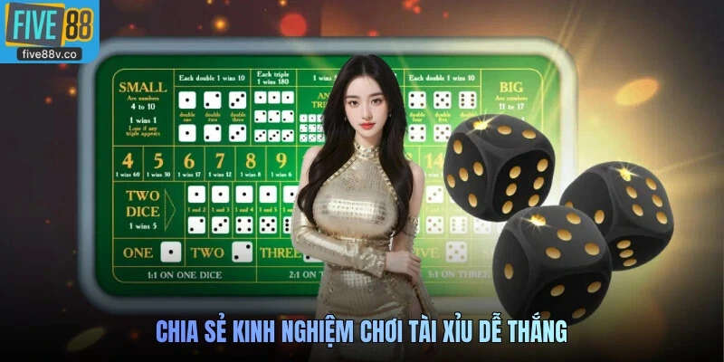 Chia sẻ kinh nghiệm chơi tài xỉu dễ thắng
