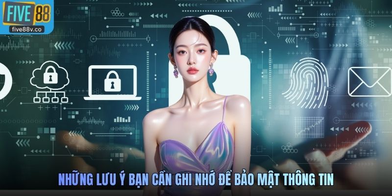 Những lưu ý bạn cần ghi nhớ để bảo mật thông tin